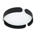 thumbnail image 1 of 99621A-Eglo Lighting-Valcasotto - 24W 1 LED Flush Mount In Transitional Style 3 Inches Tall and 13.75 Inches Wide-Black Finish, 1 of 2