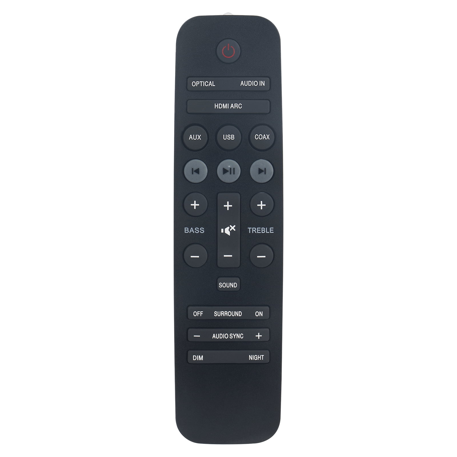 996580000772 Replacement Remote Control fit for Philips Soundbar ...