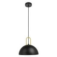 thumbnail image 1 of 99693A-Eglo Lighting-Calmanera - 1 Light Pendant-10 Inches Tall and 10 Inches Wide-Structured Black Finish, 1 of 4