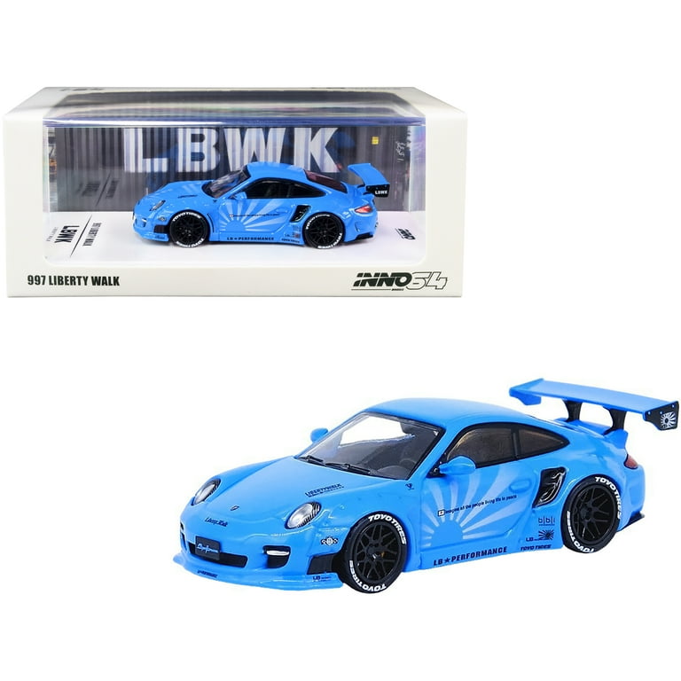 注目ブランド Walk Liberty LBWK 997 Baby by Car Model Diecast 1/64 Blue ミニカー