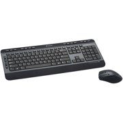 Verbatim Wireless Multimedia Keyboard and Mouse Combo, 2.4GHz Wireless, Full-Size Keyboard with Media Hot Keys, 6-Button Optical Mouse, Adjustable DPI, PC & Laptop