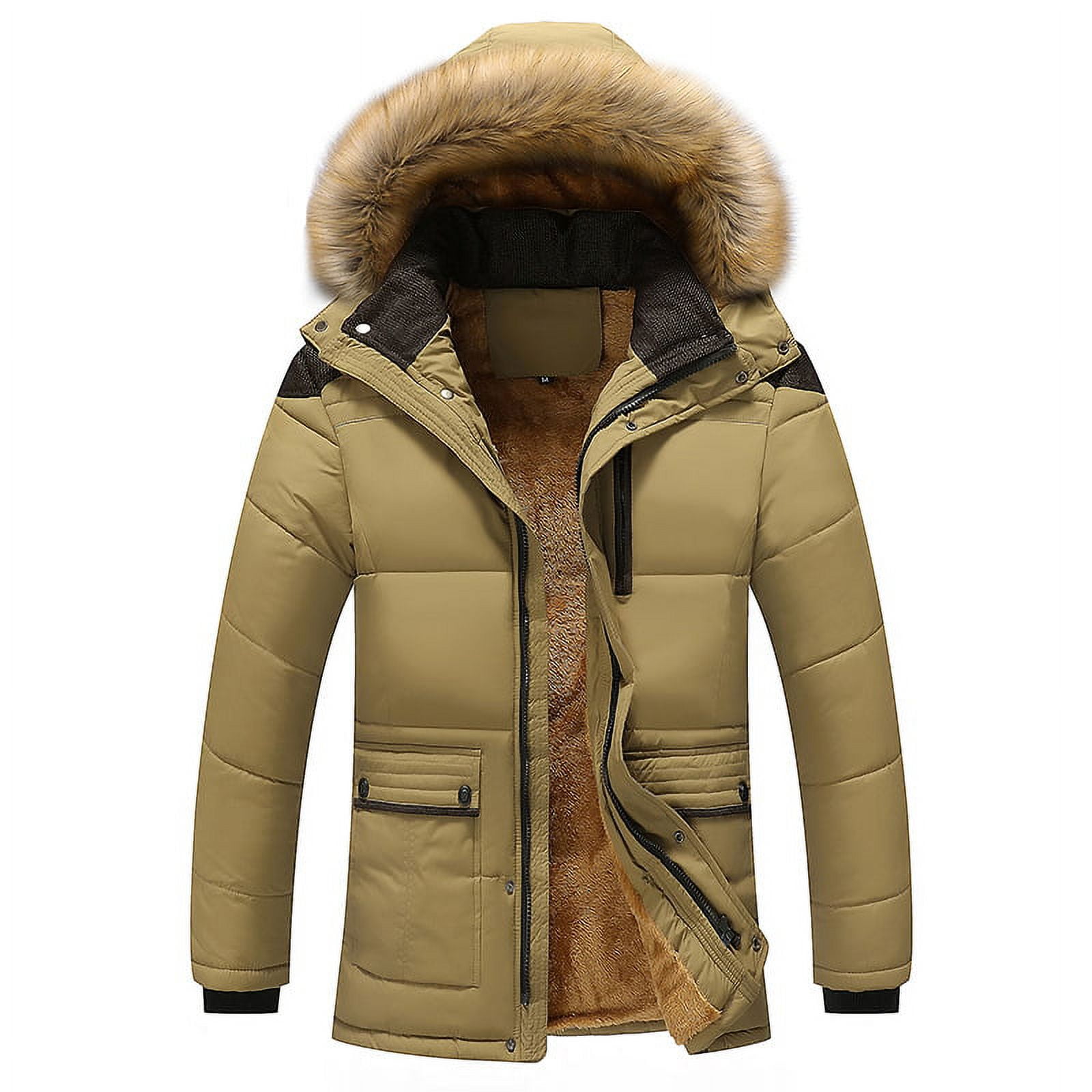 9982 foreign trade winter coat men‘s cottonpadded jacket hooded long