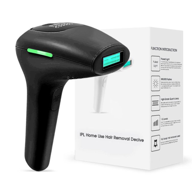 999,990 Flashes 5 Levels Permanent IPL Laser Hair Removal, Fast & Long