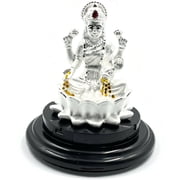 999 Pure Silver Lakshmi / Laxmi 2.0-inch Tall idol / Statue / Murti Figurine #14