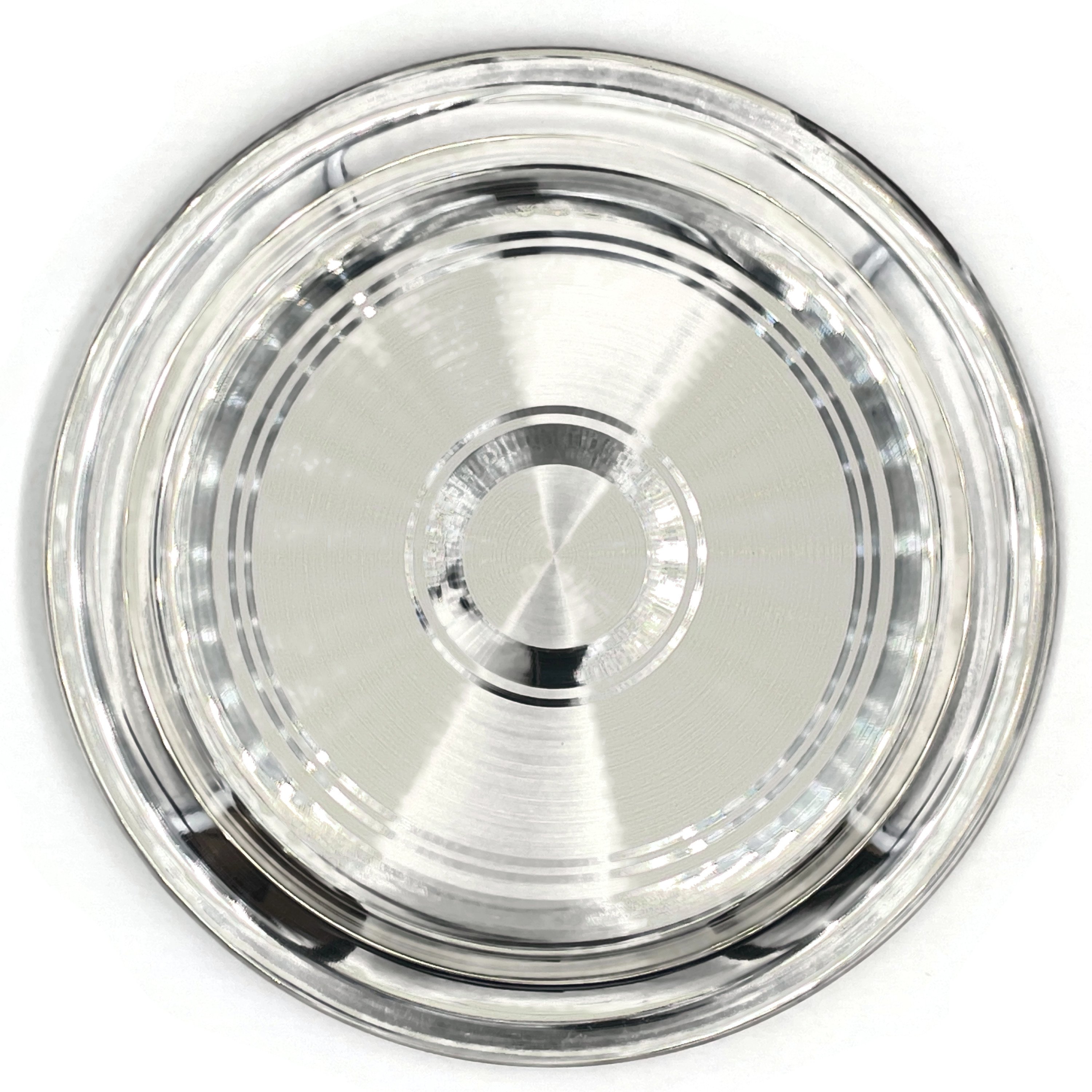 999 Pure Silver Light Weight Dinner Plate (Western Dinner Plate