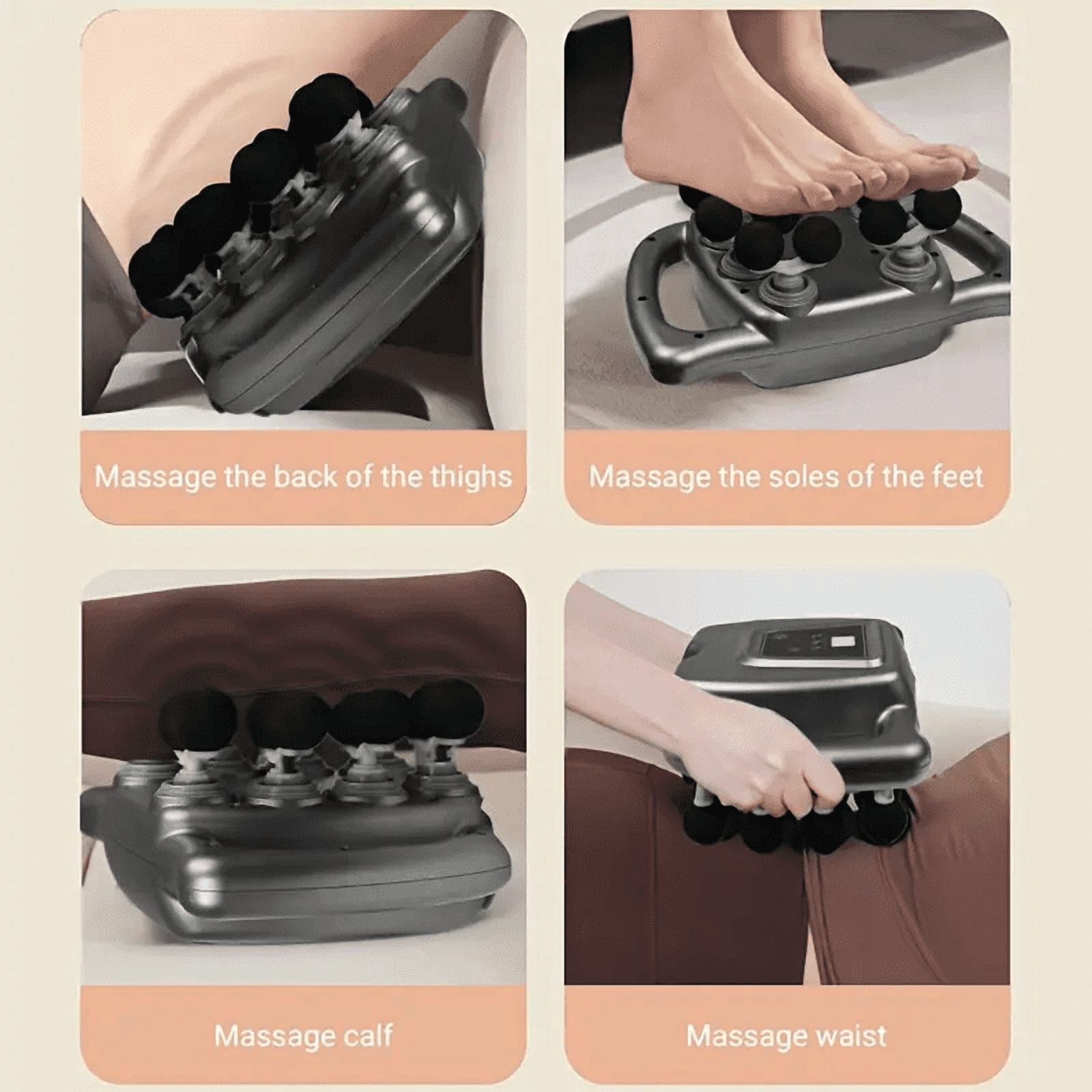 99Gear Fascia Gun 16-head Muscle Massager Gun High Frequency Waist Massage Machine Body Shoulder Professional Fascia Massage Gun