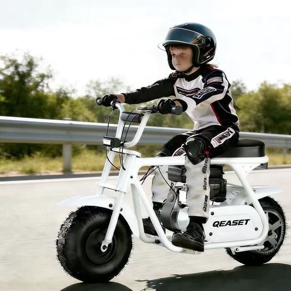 99cc MB001 Gas-Powered Mini Dirt Bike for Adults, Off-Road Motorcycle with LED Lights & Disc Brake, 34.5 KM/H, Max Load 200 lbs,Age 13+