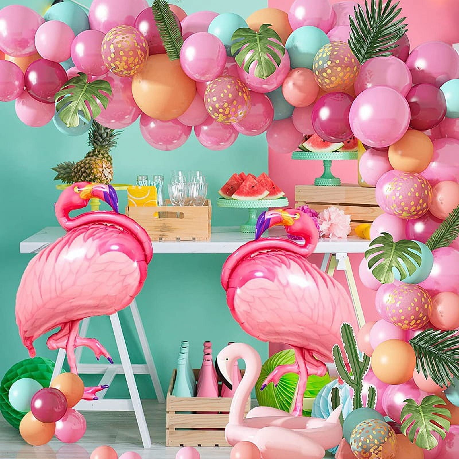 Mint And Coral Party Decorations