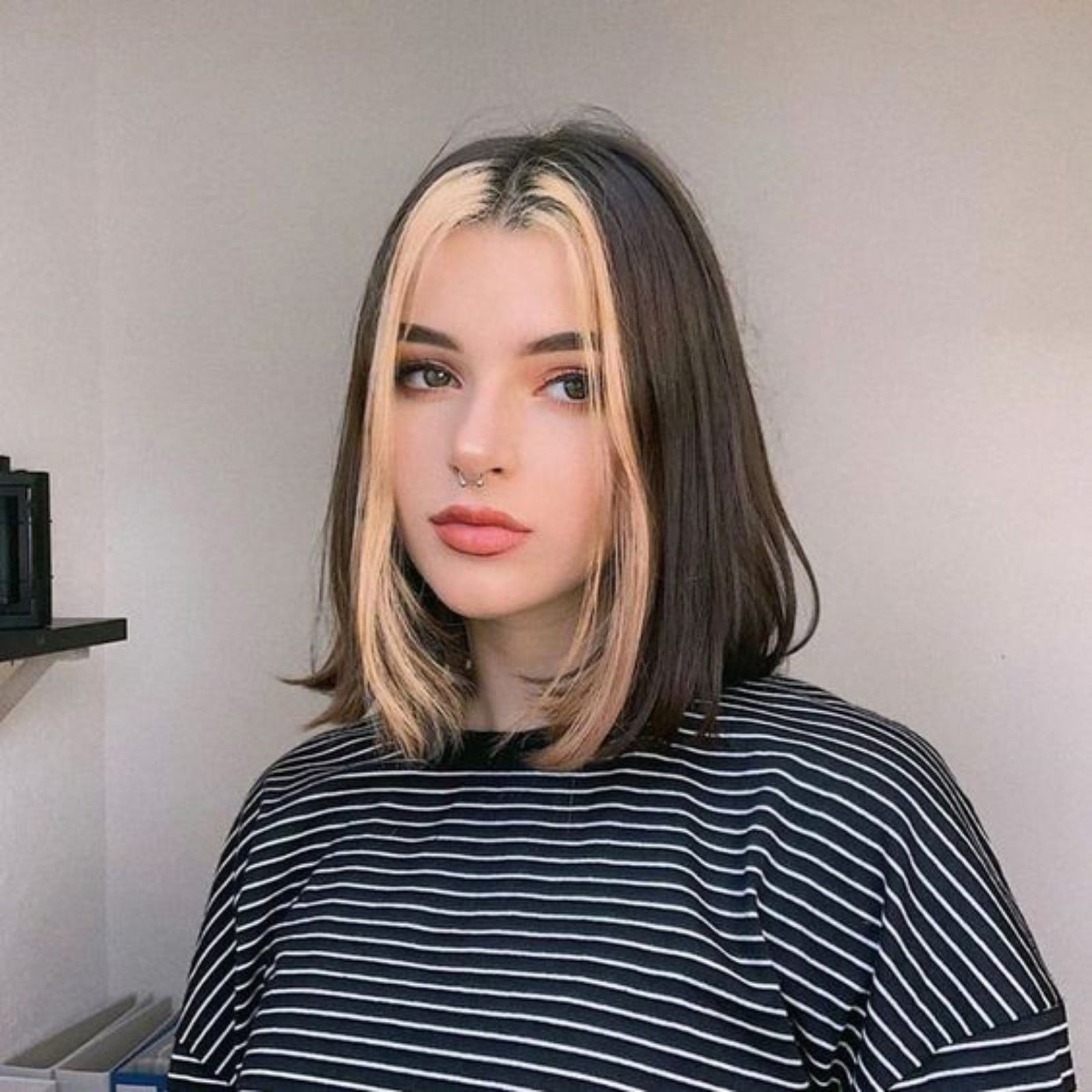 9A Grade Brazilian Straight Bob Wig with Highlight tl27 13×4 Short Human Hair