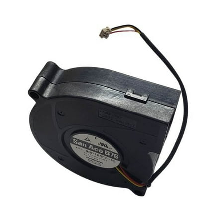 9BD12SC6-23 - BLOWER DC 12V 2.7X.75IN 0.28A 3 WIRE 10.2CFM