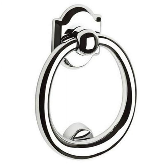 9BR7003003 Traditional Ring Door Knocker Bright Chrome Finish