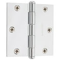 thumbnail image 1 of 9BR7025-003 3-1/2" SQR Standard Hinge - Polished Chrome, 1 of 7