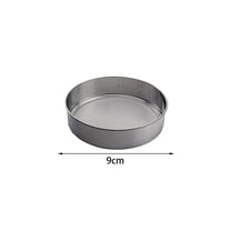 (9CM) 40 Mesh Kitchen Ultrafine Mesh Flour Sifter Professional Round Sieve Stainless Steel Sugar Sieve Cake Baking Strainer