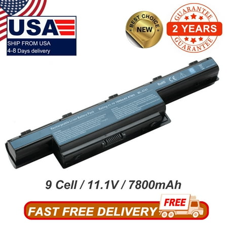9Cells Battery For Acer Aspire AS10D31 AS10D41 AS10D51 4551 4741 5733Z 5742 5750