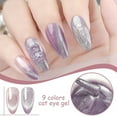 thumbnail image 1 of 9D Spar Manicure Moonstone Smoothie Wide Cat Eye Nail Polish, 1 of 5