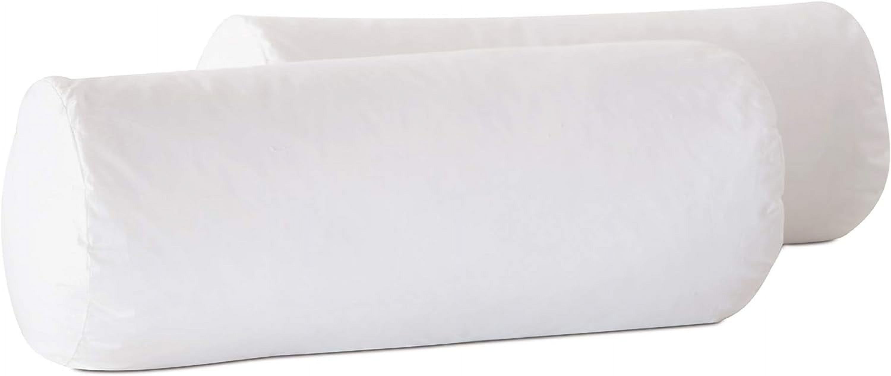 9Dx23 Hypoallergenic Luxury 100 Small Feather Round Bolster Pillow