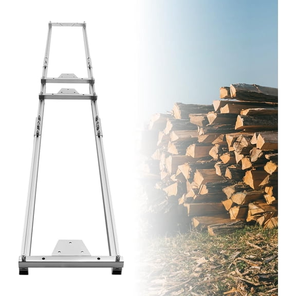 9FT Aluminum Rail Mill Guide System Set, Portable Chainsaw Milling Rail Mill Guide System 2.7M Professional Milling Rail System Log Cutting Planking Milling for Wood Cutting