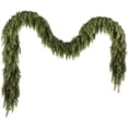 thumbnail image 1 of 9FT Christmas Cypress Garland,Cedar Garland Christmas Garland Real Touch Garland,Artificial Realistic Greenery Cypress Pine Garlands for Mantle,Fake Faux Plants Indoor Outdoor Party Home Decorations, 1 of 9
