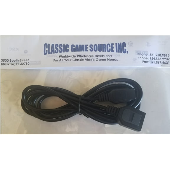 9FT Controller Extension Cable Cord Wire for Sega Mega Driver Controller