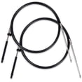 thumbnail interactive-video image 1 of 2x 15ft Mercury Mariner Outboard Throttle & Shift Control Cables - Gen I Style By Seawell 1 of 4
