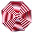 thumbnail image 1 of 9FT Outdoor Patio Umbrella Cover Replacement, 8 Sturdy Ribs UV Protection Waterproof for Garden Deck Backyard Pool,Only Umbrella Replacement Canopy - Deep Red, 1 of 10