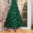 thumbnail image 1 of 9FT Pre-Decorated Christmas Tree with 2,800 PVC Branch Tips & Pine Cones & Red Berries, 1 of 8
