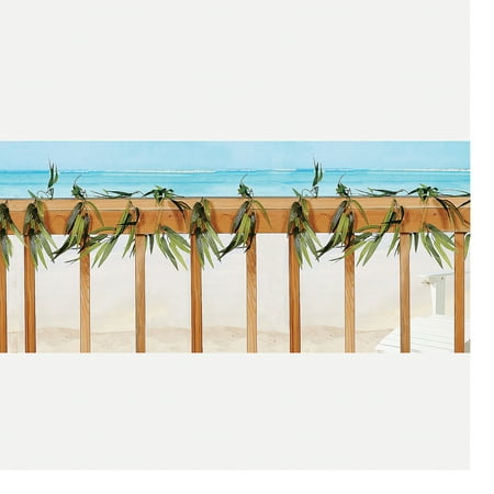 9Ft Bamboo Garland - Party Decor - 1 Piece