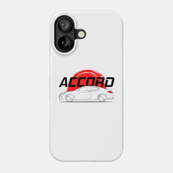 9Gen Accord Coupe JDM Car Case for Apple iPhone 11 12 13 14 15 16 17 Pro Max
