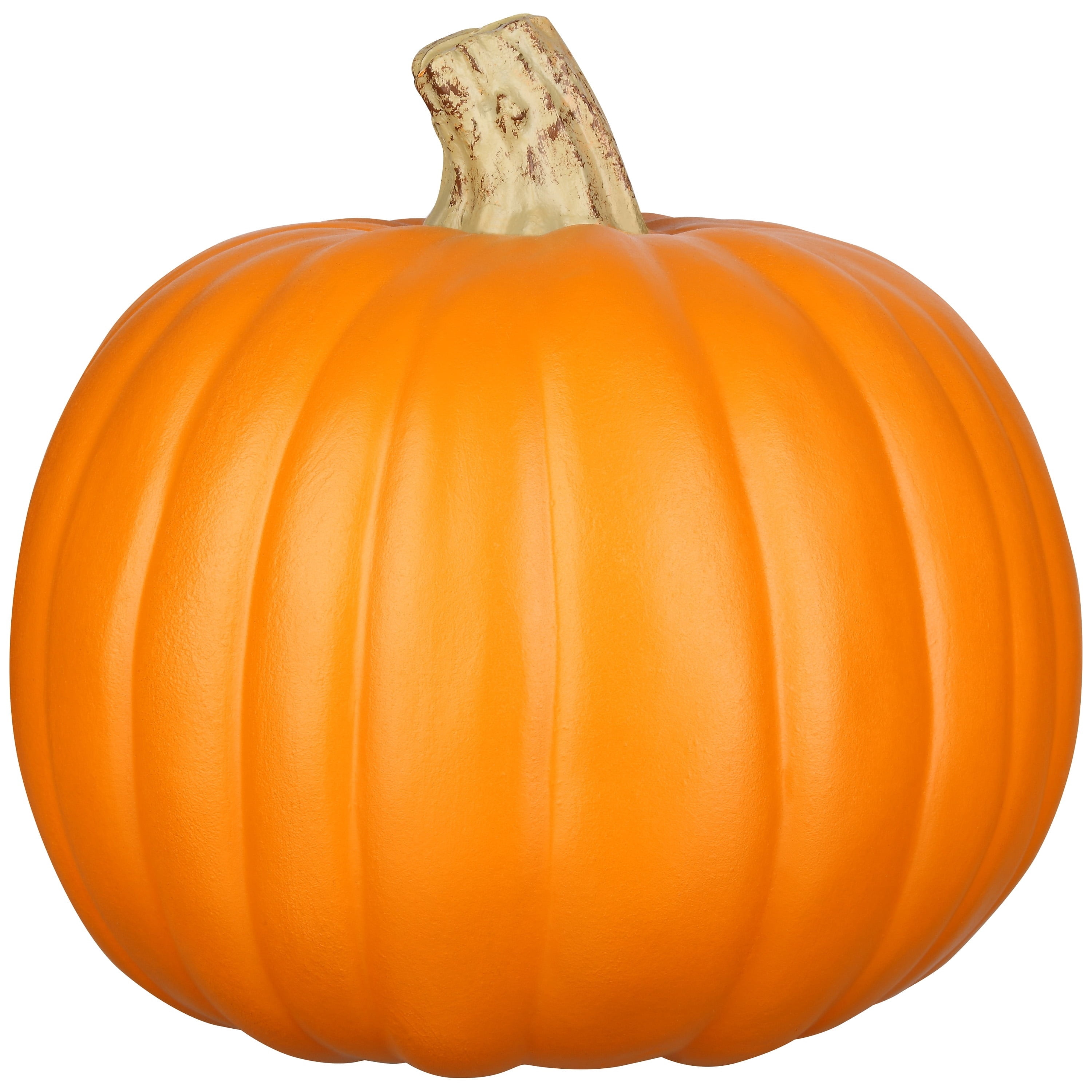 Pumpkin Decoration, Orange, 9", Halloween by Way To Celebtate