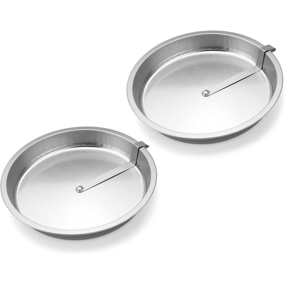 9IN Round Cake Pan,Stainless Steel Non-Stick Baking Pans,Tinplate Easy Release Cake Pan with Built-in Swivel Blade,Easy to Clean BakingPans for Chiffon Cheesecake Mousse,Home Professional Baking(Q)
