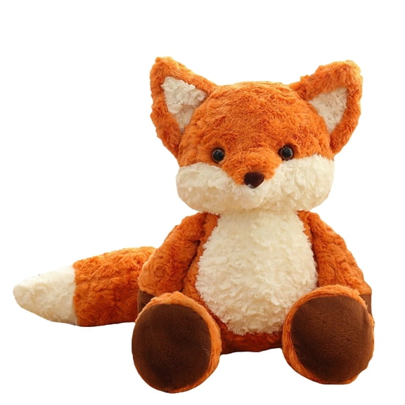 9Inch Cuddly Fox Stuffed Animals Plush Doll, Soft Plush Toy Throw Pillow, Perfect Gifts for Birthday Christmas Valentines Graduation Back to School Holiday, Easter Basket Stuffers