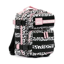 9L Backpack Mini Leopard Pink Zip