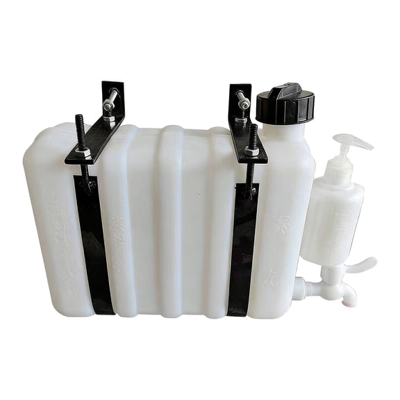 9L Capacity Portable Water Tanks with Faucet For Truck Driver Outdoor Hand Cleaning And Dish Washing Easy Quick Setup
