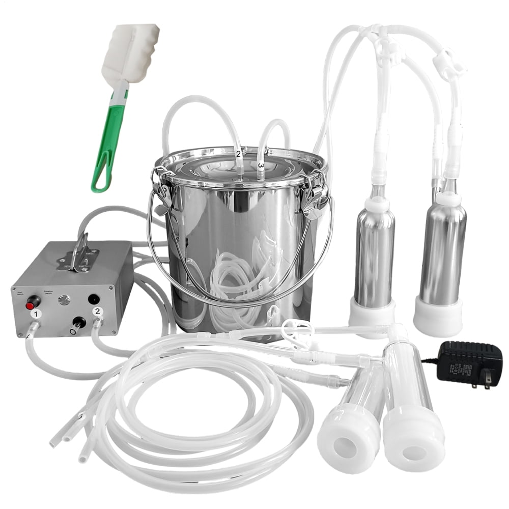 14L Portable Automatic Goat Milking Machine, Rechargeable Pulsation System Ideal For Backyard Livestock And Agricultural Education Programs - View #7