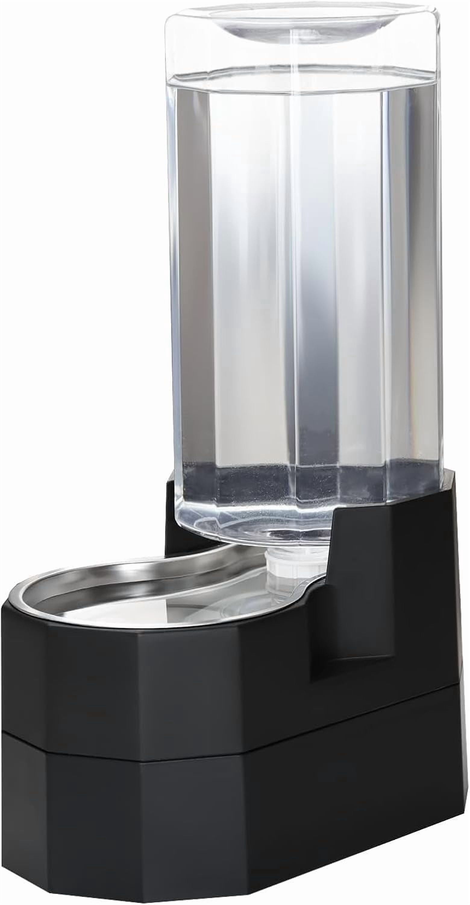 9L Elevated Dog Water Dispenser - Gravity Auto-Refill, Raised Height for Seniors, Leak-Proof, Stainless Steel Bowl, for Large Dogs & Multi-Pet Homes in Kitchen, Living Room or Garage