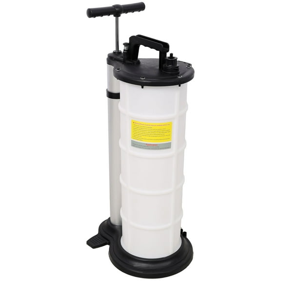 9L Manual Oil Extractor Pump for Automotive Fluids Durable Polypropylene Fluid Evacuator