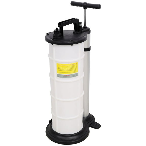 9L Manual Oil Extractor Pump with Durable Design for Automotive Fluids - Vacuum Fluid Evacuator
