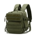 thumbnail image 1 of 9L Mini Tactical Backpack for Women Hiking Sports Gym Bag Daily Travel Athlete Fitness Rucksack with Bottle Holder (Army Green), 1 of 7