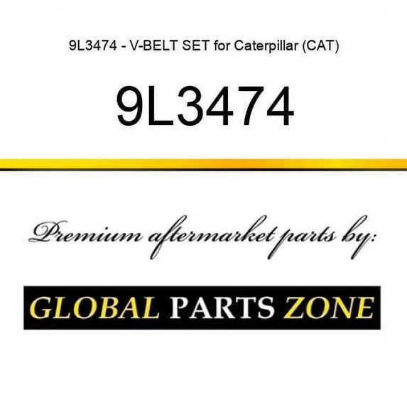 9L3474 - V-BELT SET for Caterpillar (CAT)