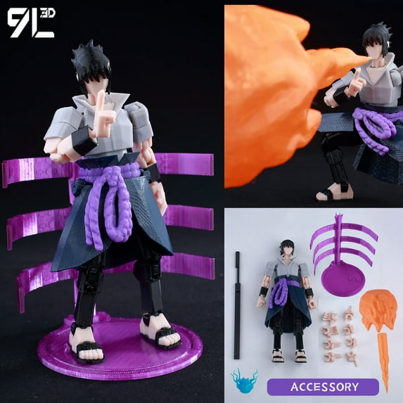 9L3D Dummy13 JJK Anime Figures 3D Printed Yuuta Rika Yuji Dummy13 Poseable Multi-Jointed T13 Anime Display Model Gift