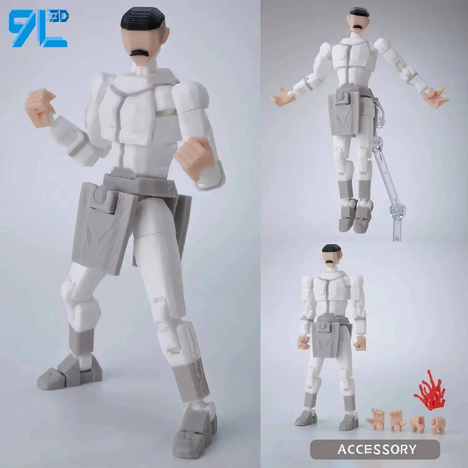 ボルトマン人形 9L3D Invincible Dummy13 Titan13 Lucky13 T13 Invincible