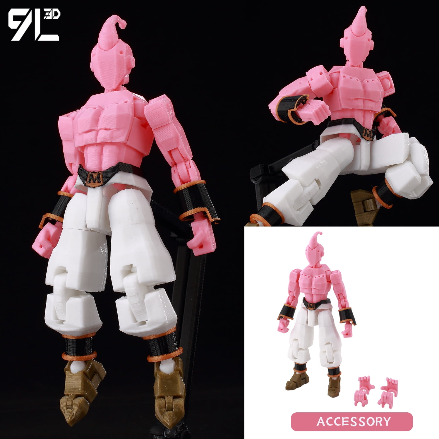 9L3D Printed Dragon Ball Son Goku Vegeta ​ Beerus Frieza Anime
