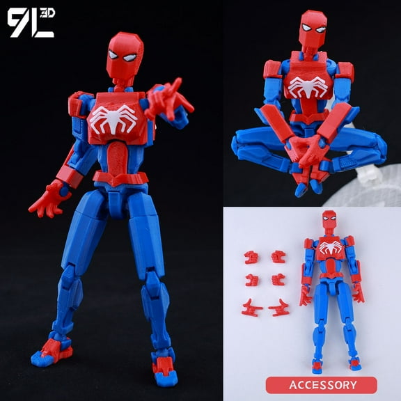 9L3D printing multi joint movable doll hero with super strong posing ability Dummy13 figurine anime display model