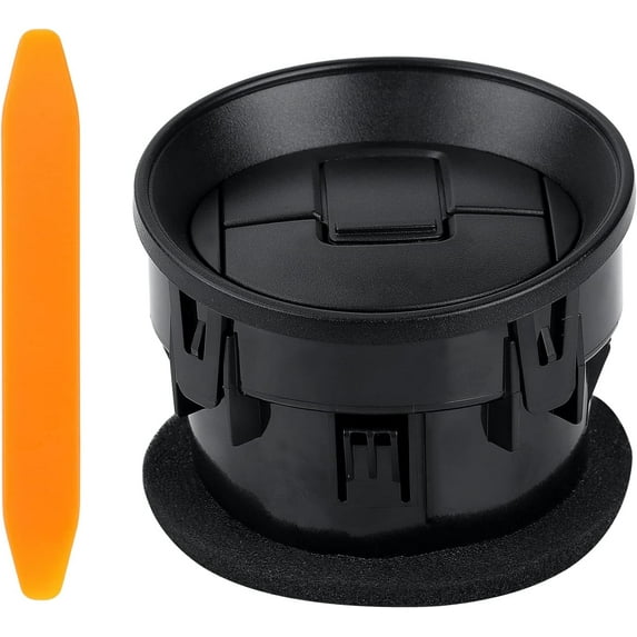 9L3Z19893AA Dashboard AC Heater Air Vent/HVAC Vent Duct, Black Compatible with Ford F150 LOBO 2009-2014, OEM 9L3Z-19893-AA.