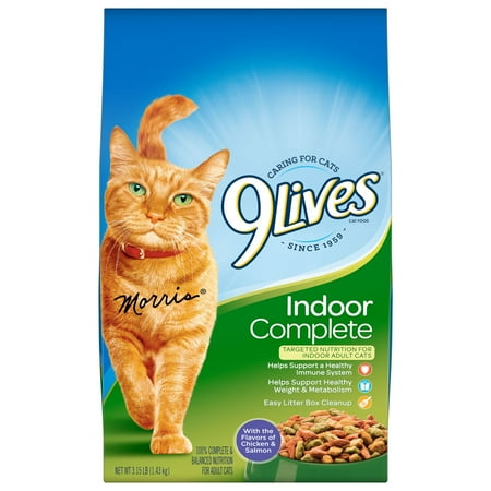 9Lives Indoor Complete Dry Cat Food, 3.15 lb