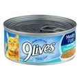 thumbnail image 1 of 9Lives Meaty Paté With Real Chicken & Tuna, 5.5 Ounce Can, 1 of 6