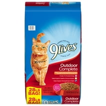 9Lives Outdoor Complete Dry Cat Food, 28-lb. Bag