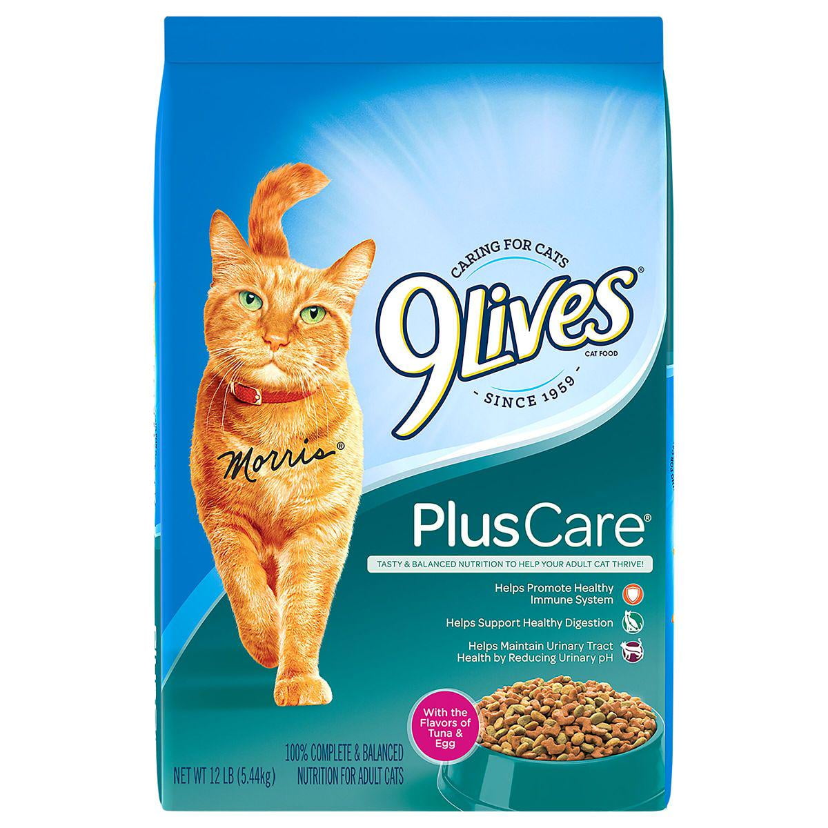 9Lives Plus Care Adult Dry Cat Food - Daily Essential Nourishment For ...