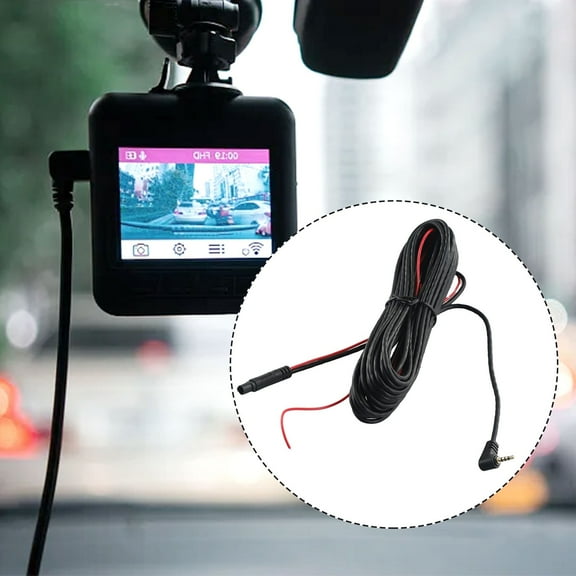 9M Car Dvr Backup Rear View Camera 2.5Mm Extension Cable 5 Pin Cord Wire