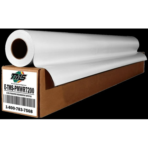 9ML Economy PolyMatte Water Resistant Large Format Inkjet Media 36"x200'